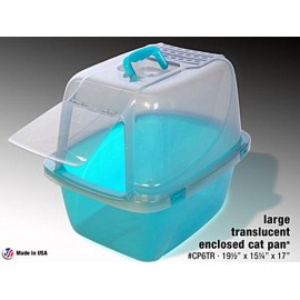 透明大型有蓋貓廁所